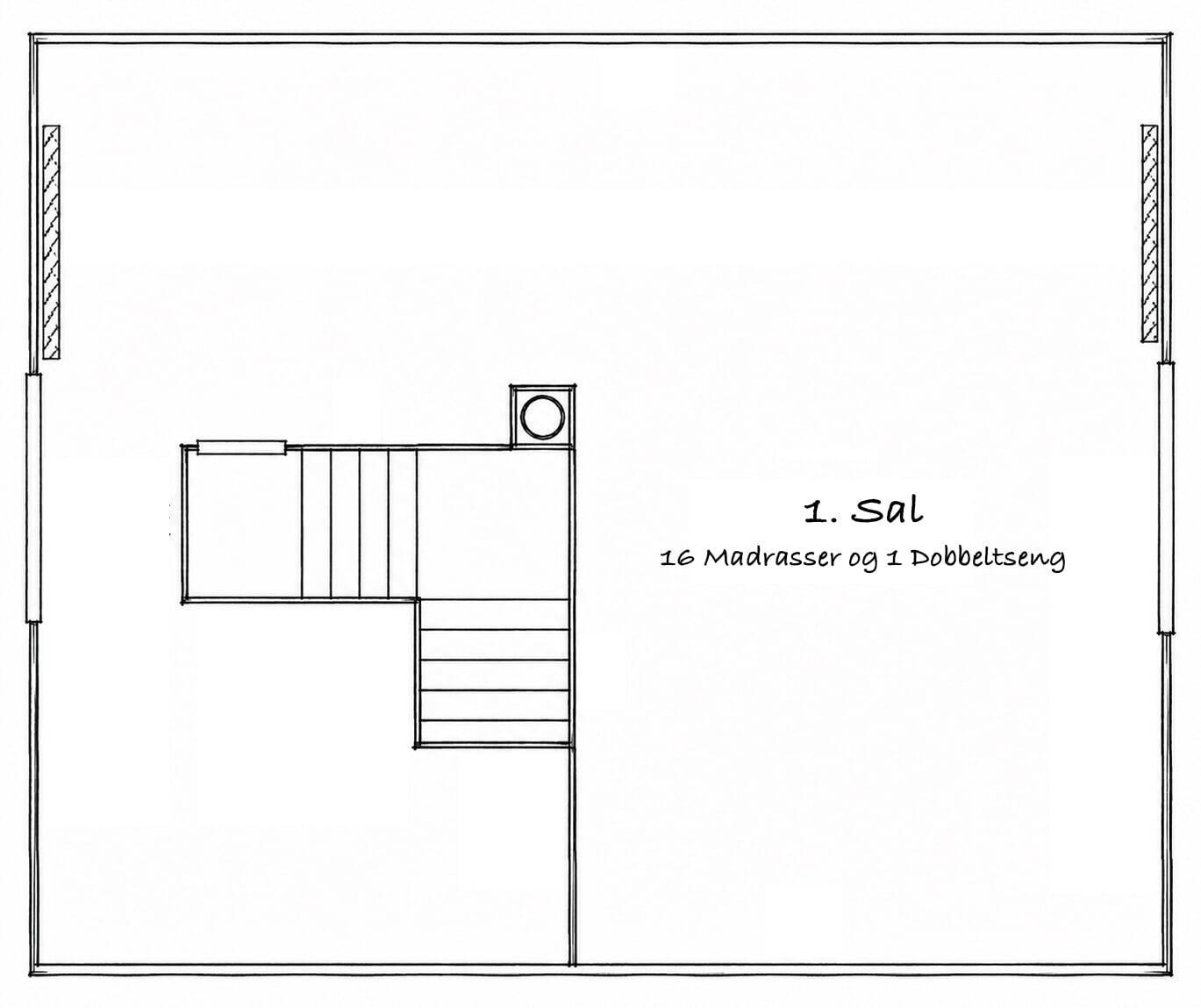 Plantegning loft
